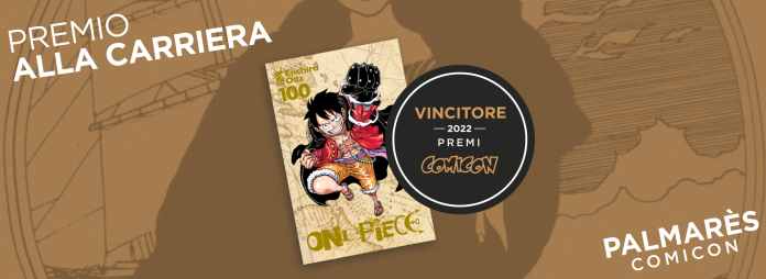 One Piece: Eiichirō Oda riceve il premio alla carriera al Napoli Comicon 2022 