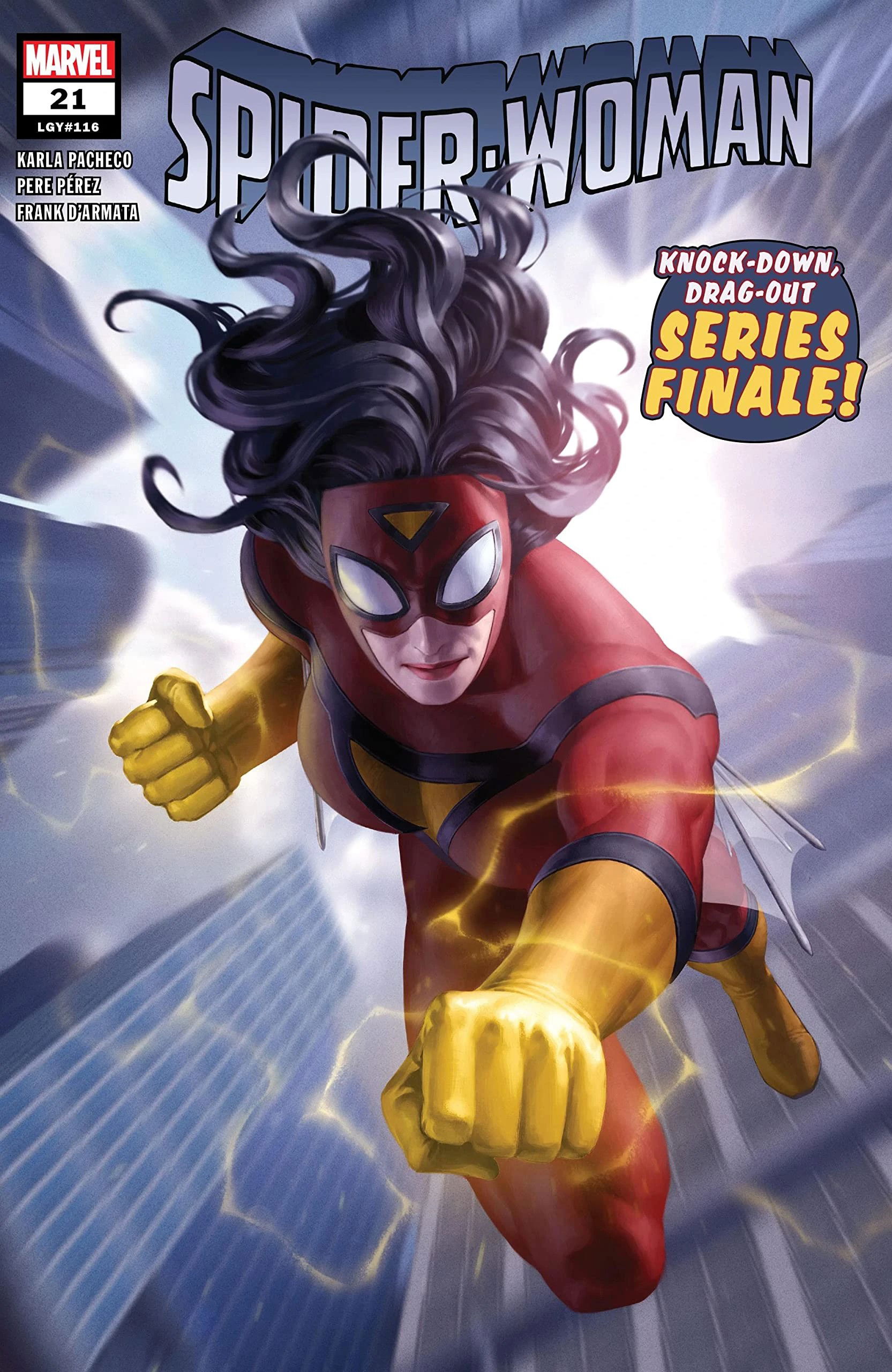 Cover di Spider-Woman 21 di Jung-Geun Yoon