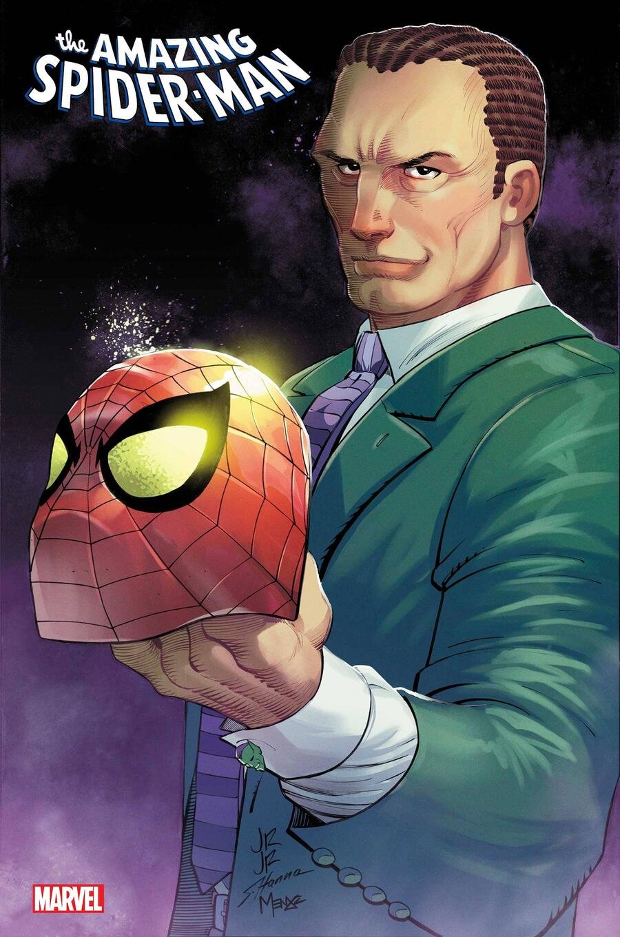 Cover di Amazing Spider-Man 7 di John Romita Jr