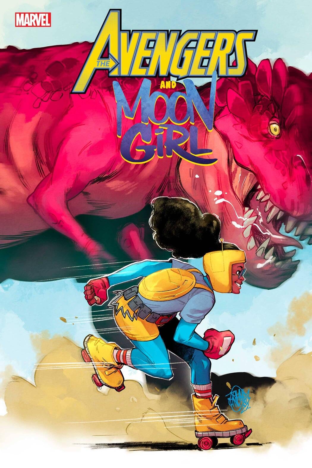Variant cover di Avengers & Moon Girl di Jahnoy Lindsay