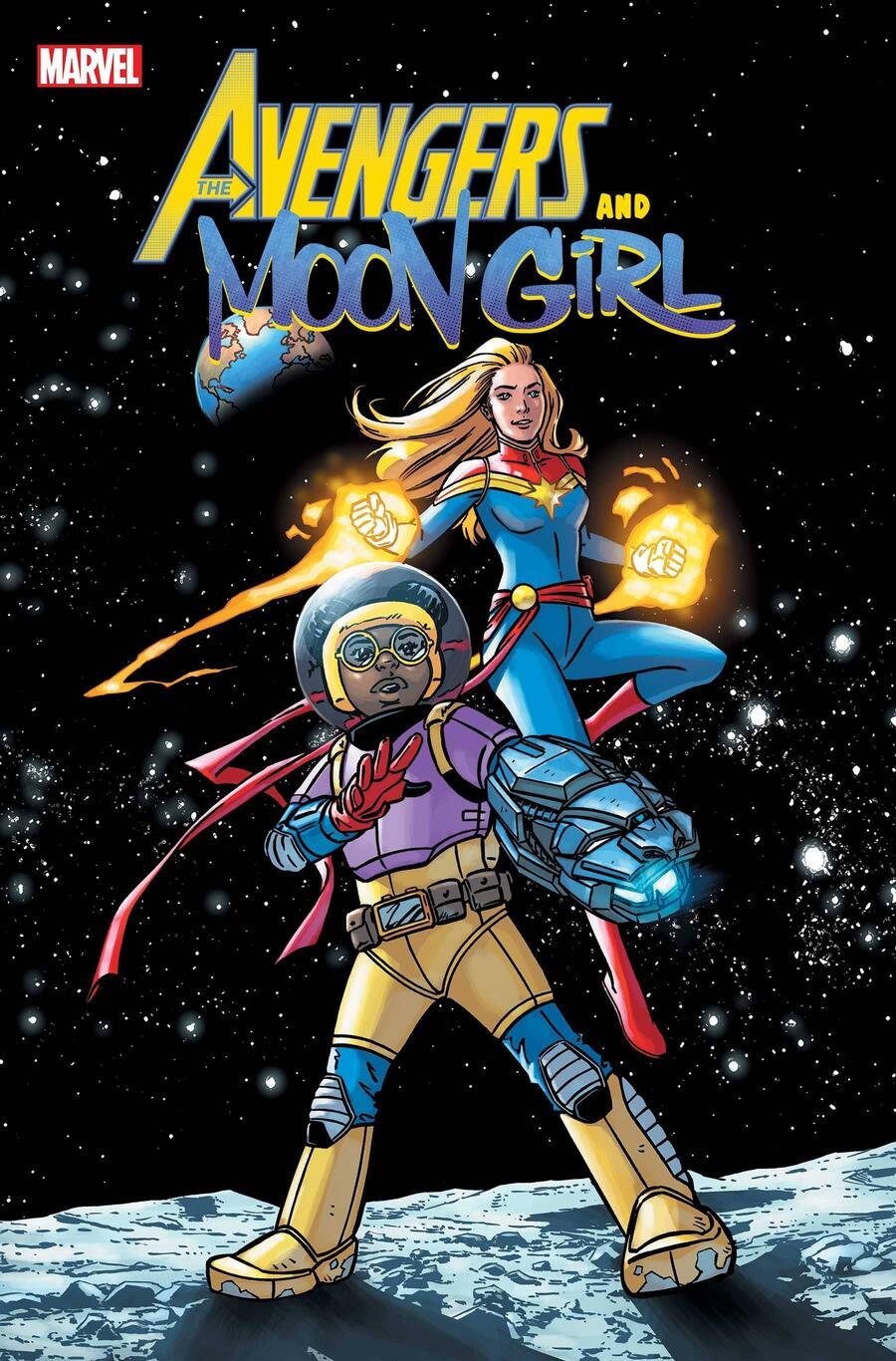 Cover di Avengers & Moon Girl di Alitha Martinez