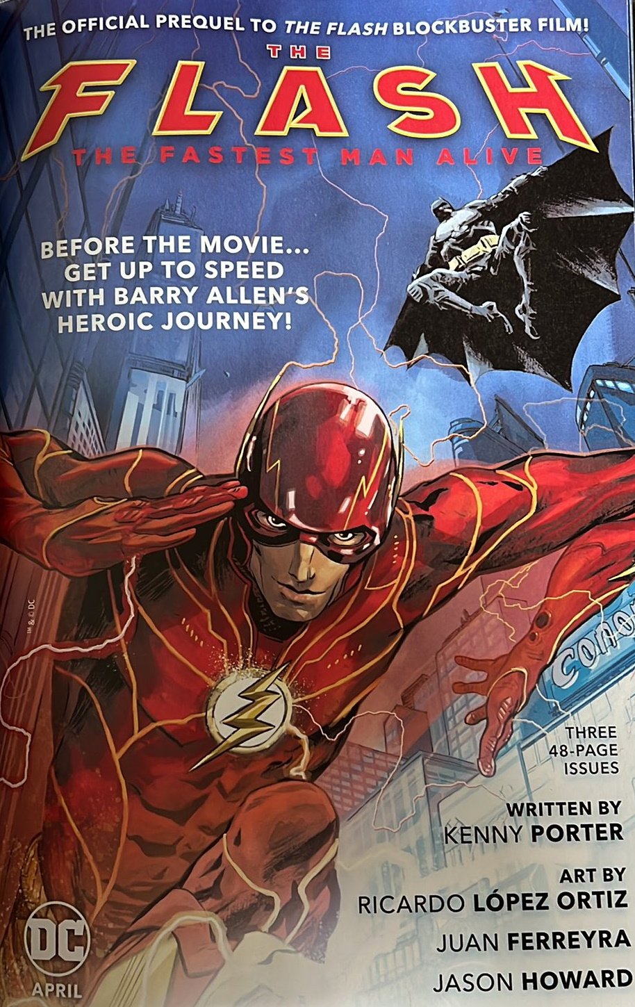 La pubblicità del prequel di Flash cancellato