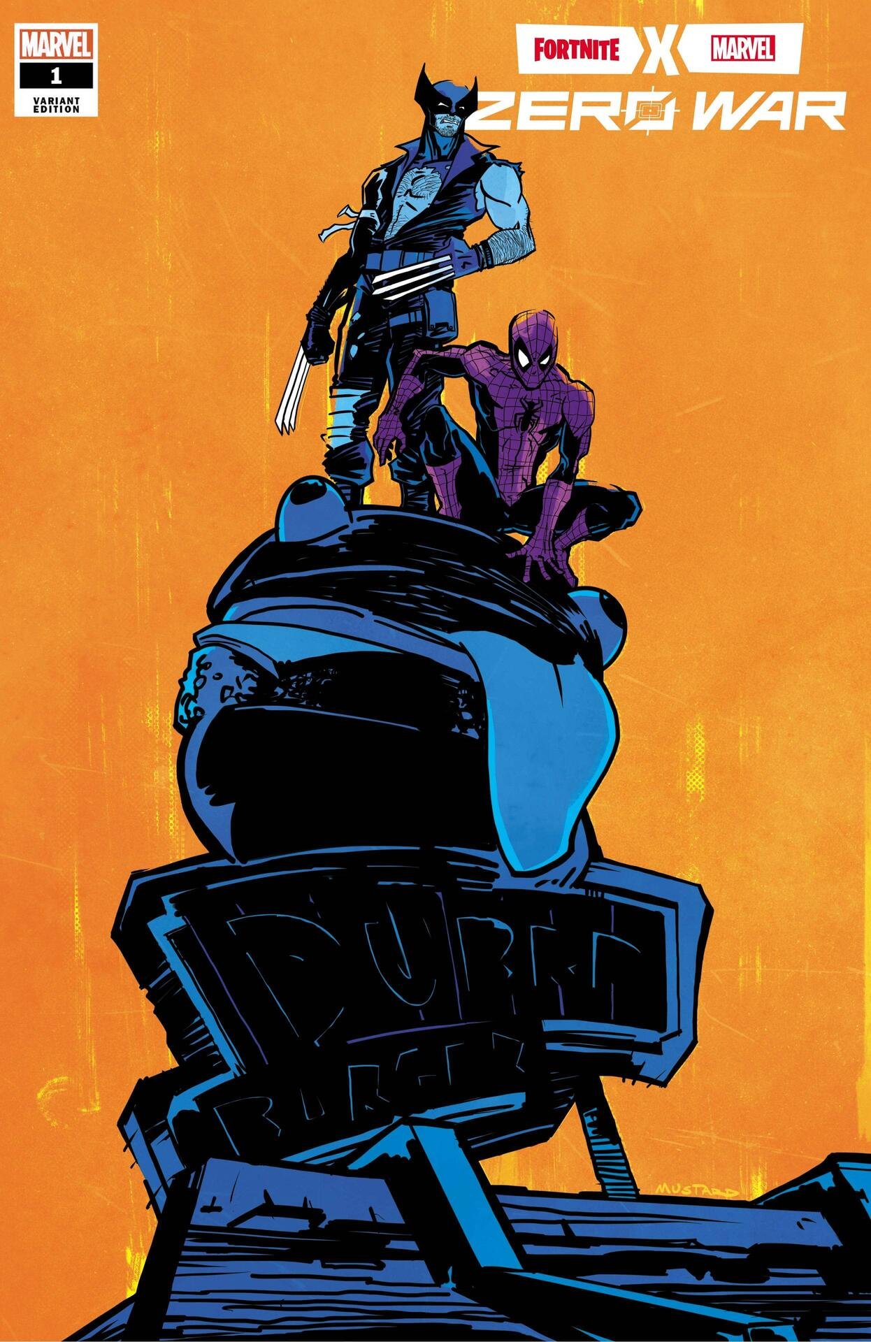 Variant Cover di Fortnite X Marvel: Zero War 1 di Donald Mustard
