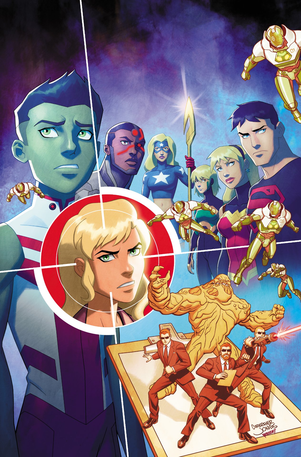 Cover di Young Justice: Targets 1 di Christopher Jones