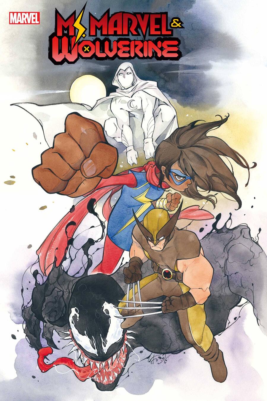 Variant Cover di Ms Marvel & Wolverine di Peach Momoko