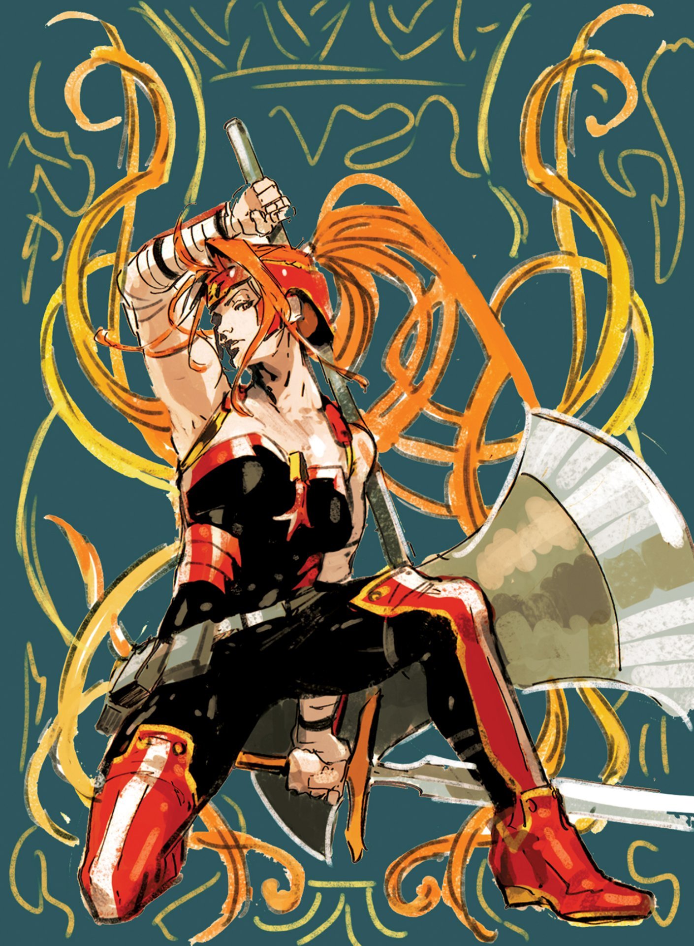 Variant cover di Artemis: Wanted di Kamome Shirahama