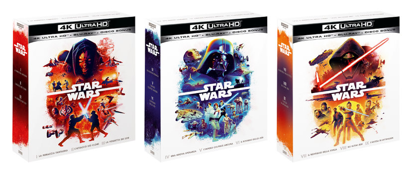 Star Wars in 4K: tre nuovi cofanetti per celebrare la saga preview