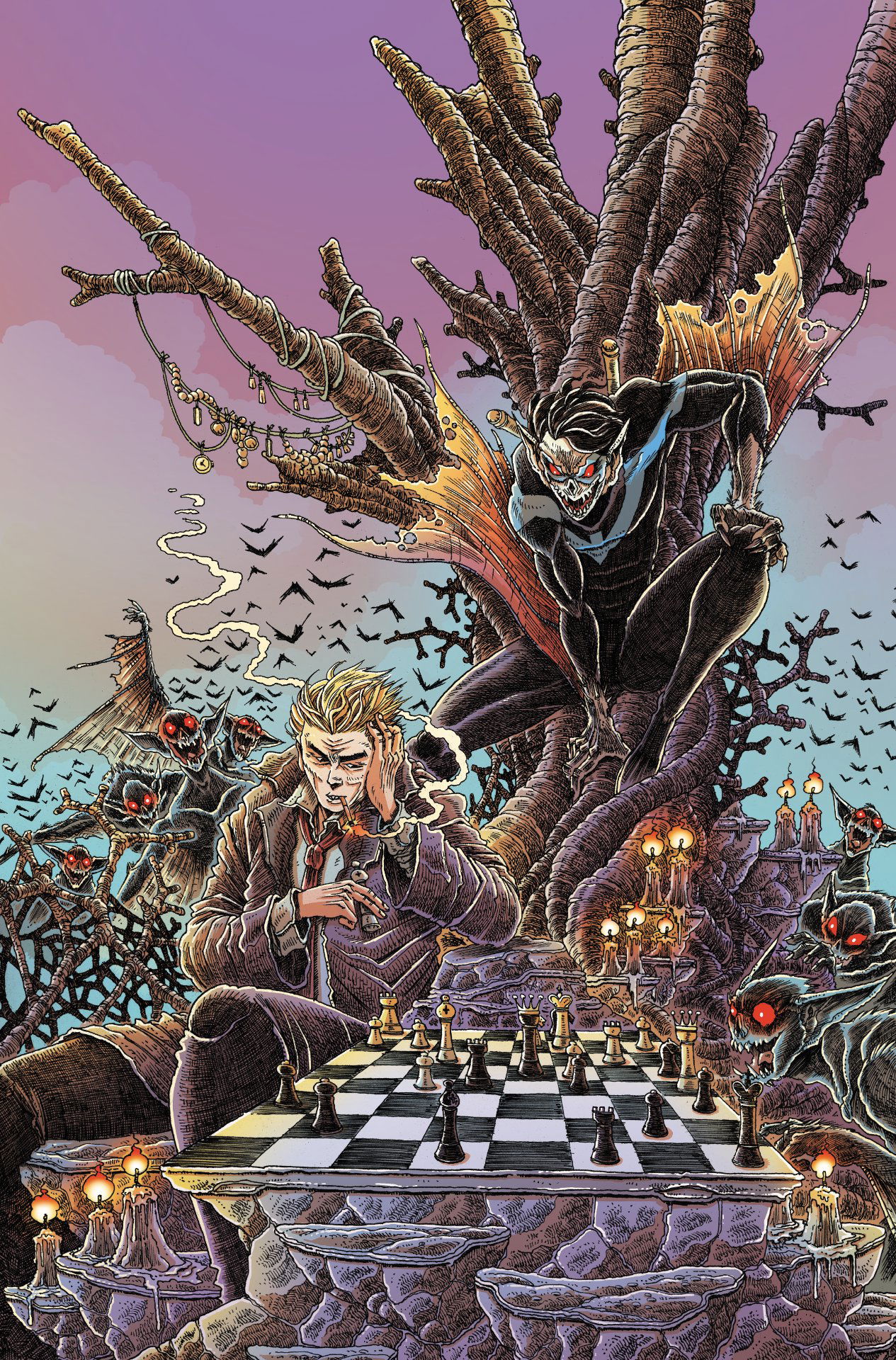 Variant cover di DC vs Vampires: All-Out War 1 di James Stokoe