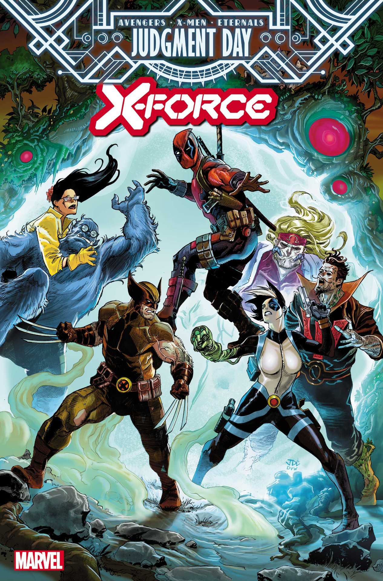 Cover di X-Force 30 di Joshua Cassara