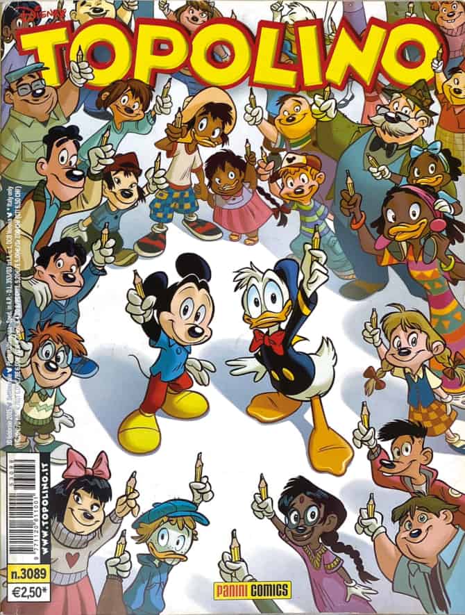 Topolino: ritirato dall'asta il numero dedicato a Charlie Hebdo