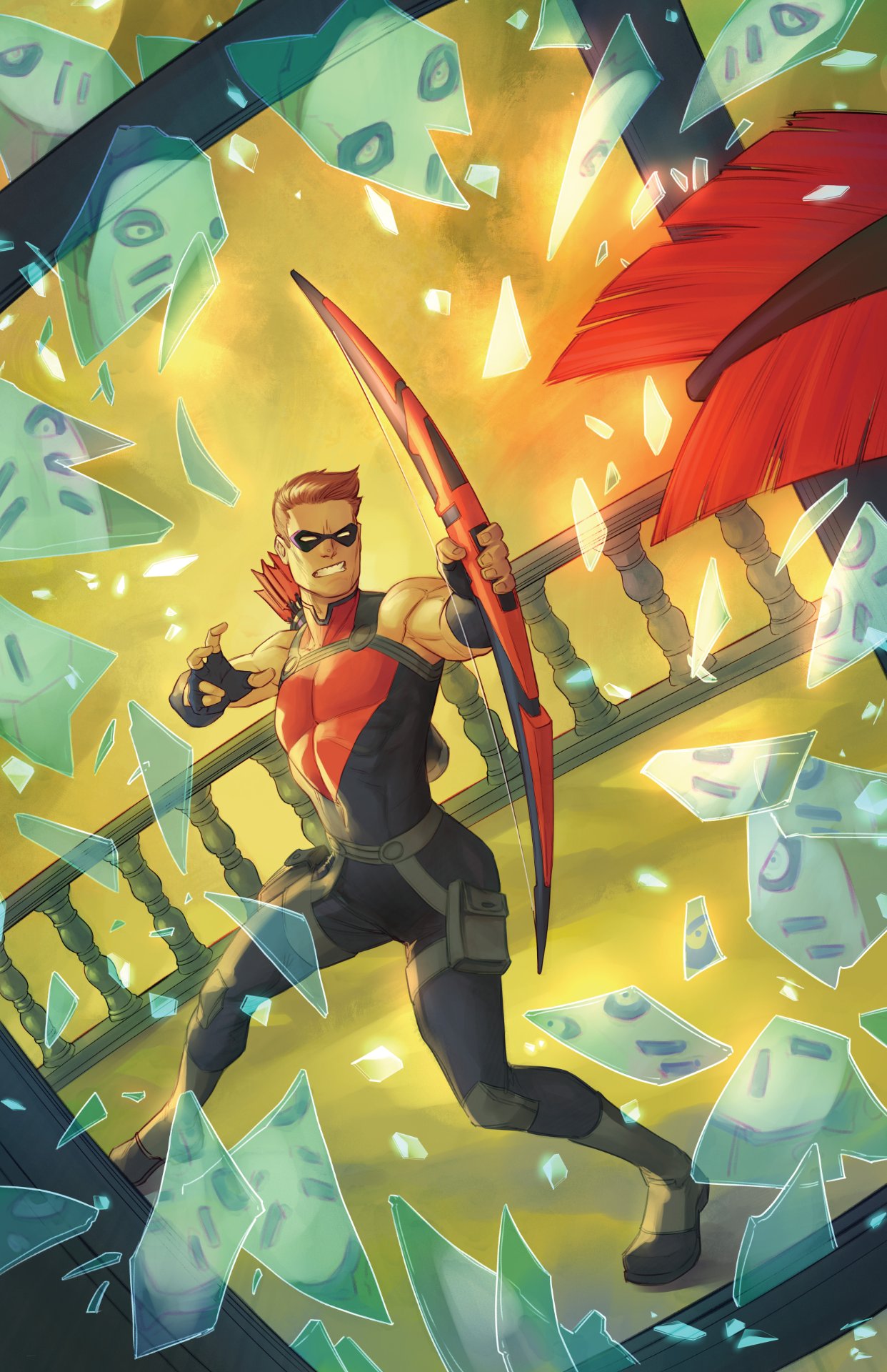 Variant Cover di Young Justice: Targets 1 di Meghan Hetrick
