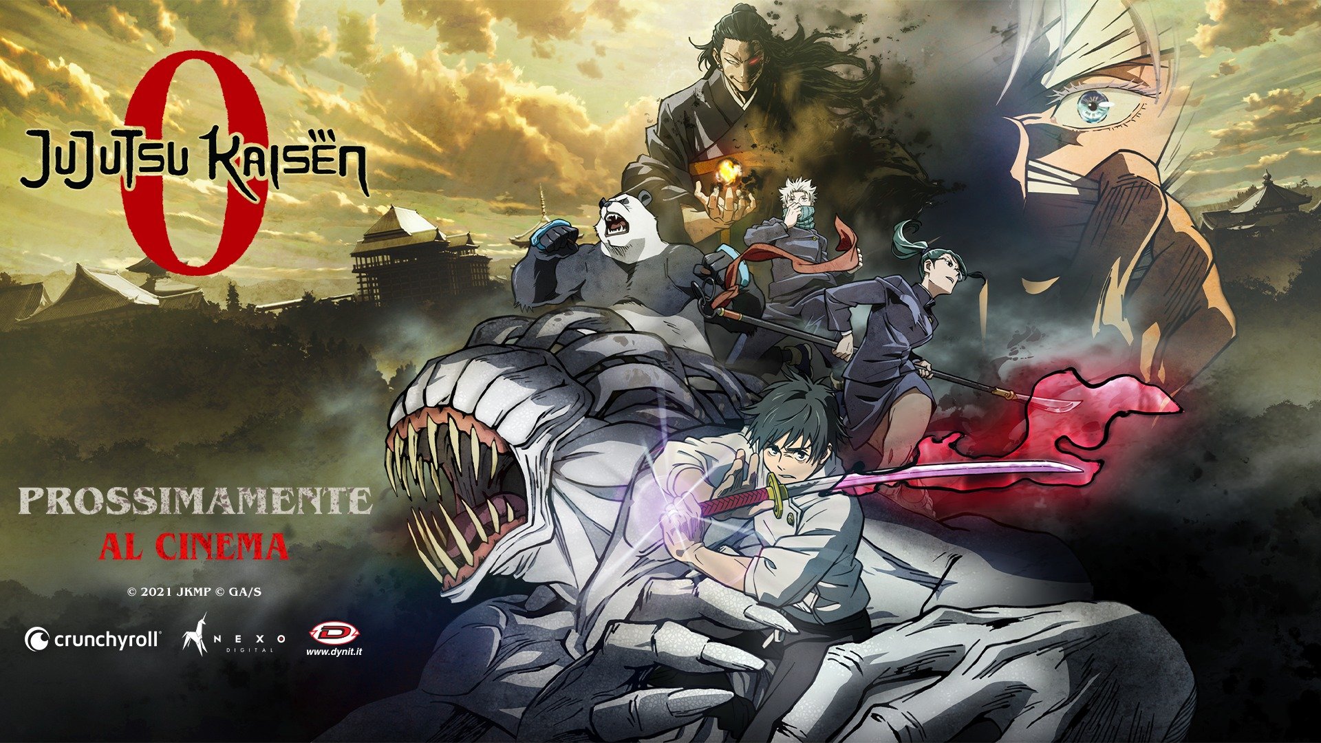 Jujutsu Kaisen 0: il film anime rimane nelle sale cinematografiche italiane!