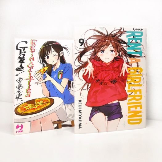 Rent a girlfriend 9, con un’esclusiva illustration card, tra le uscite J-POP Manga del 01 giugno 2022