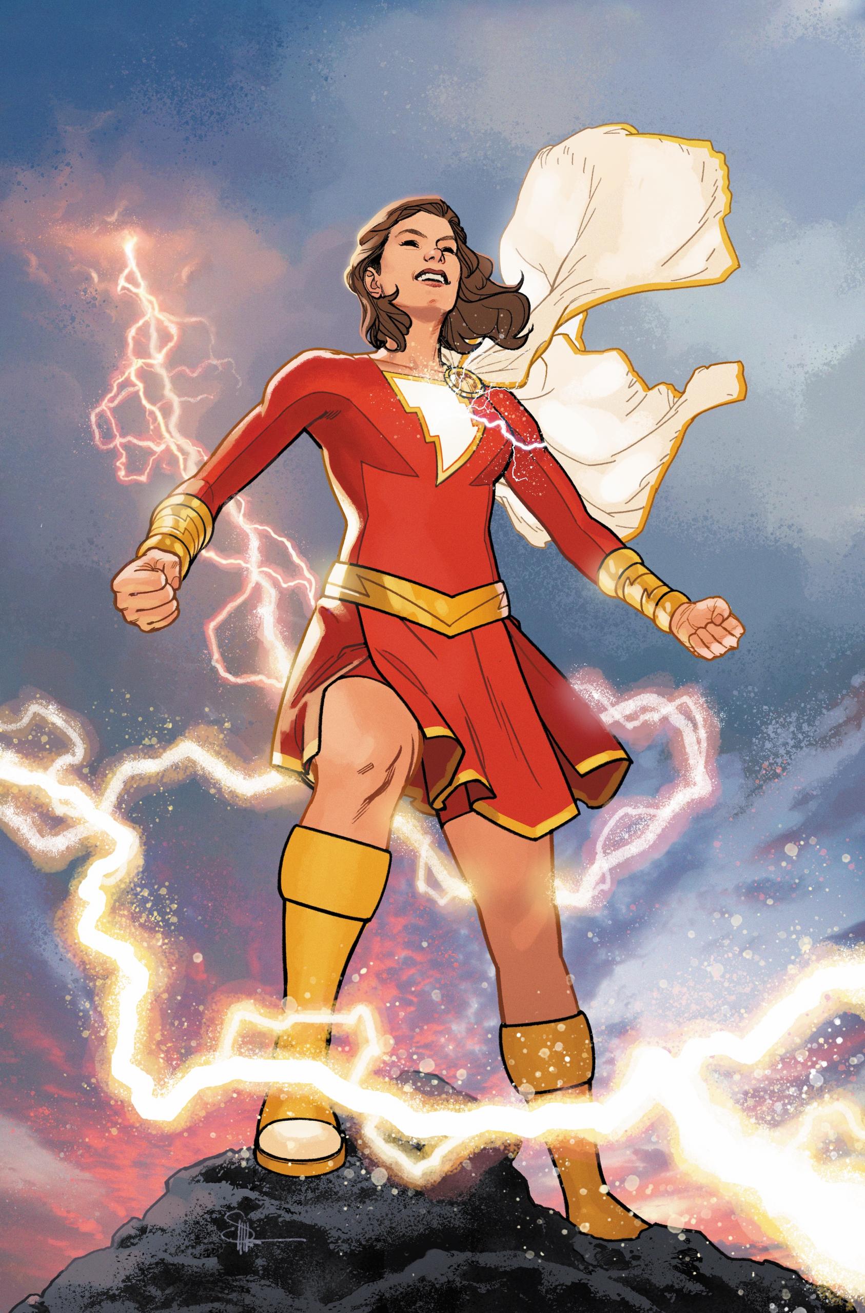 Cover di The New Champion of Shazam! 1 di Evan "Doc" Shaner