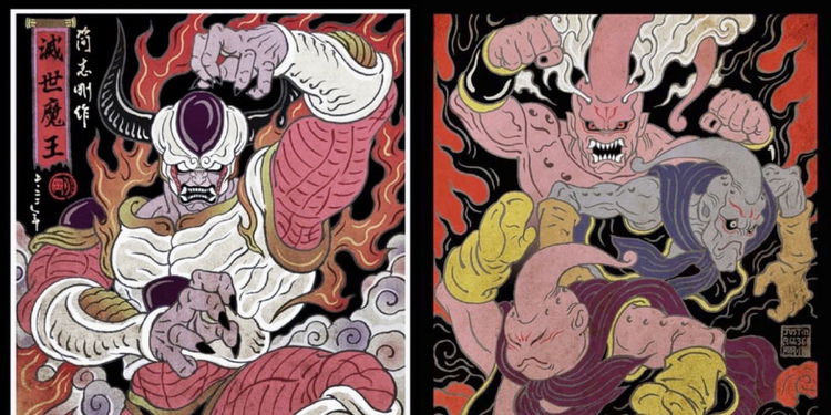 Dragon Ball: un fan ricrea tre villain in pieno stile tradizionale giapponese article-post