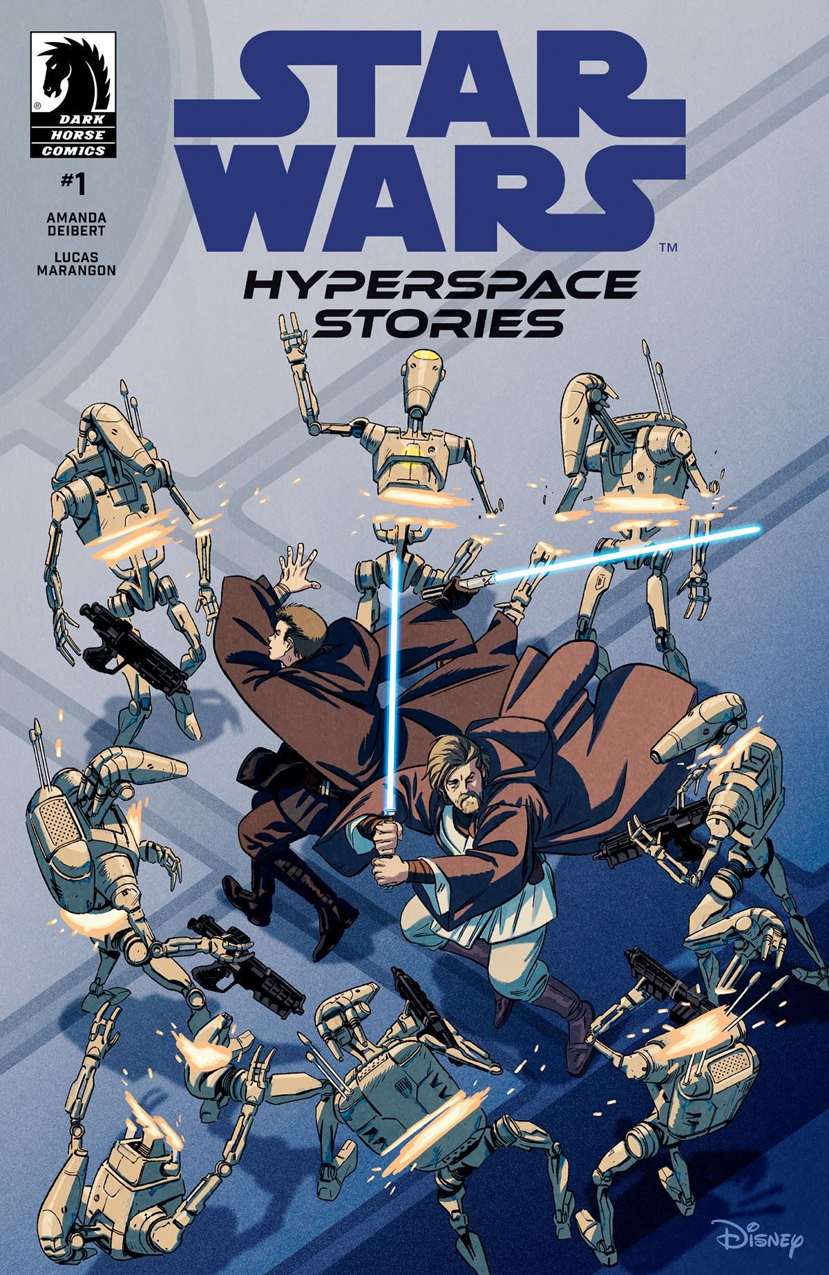 Variant cover di Star Wars: Hyperspace Stories 1 di Miguel Valderrama