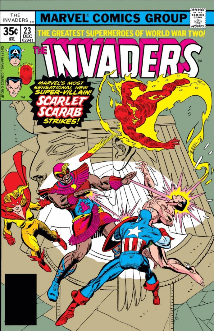 Cover di Invaders 23 di Gil Kane