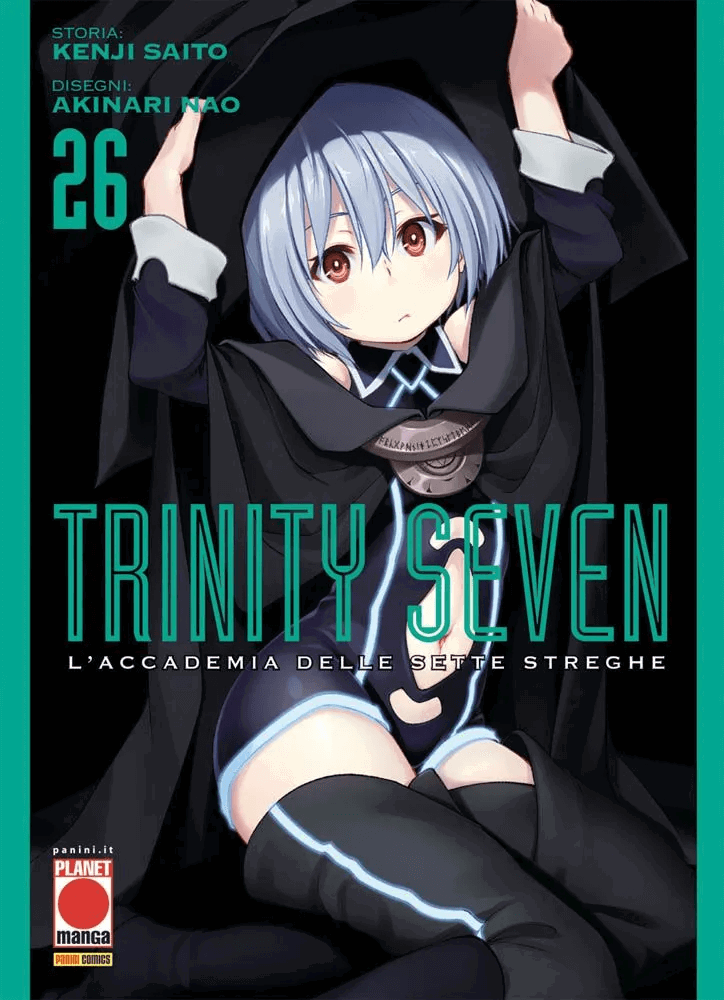 Trinity Seven - L'Accademia delle Sette Streghe 26, tra le uscite Planet Manga del 26 Maggio 2022
