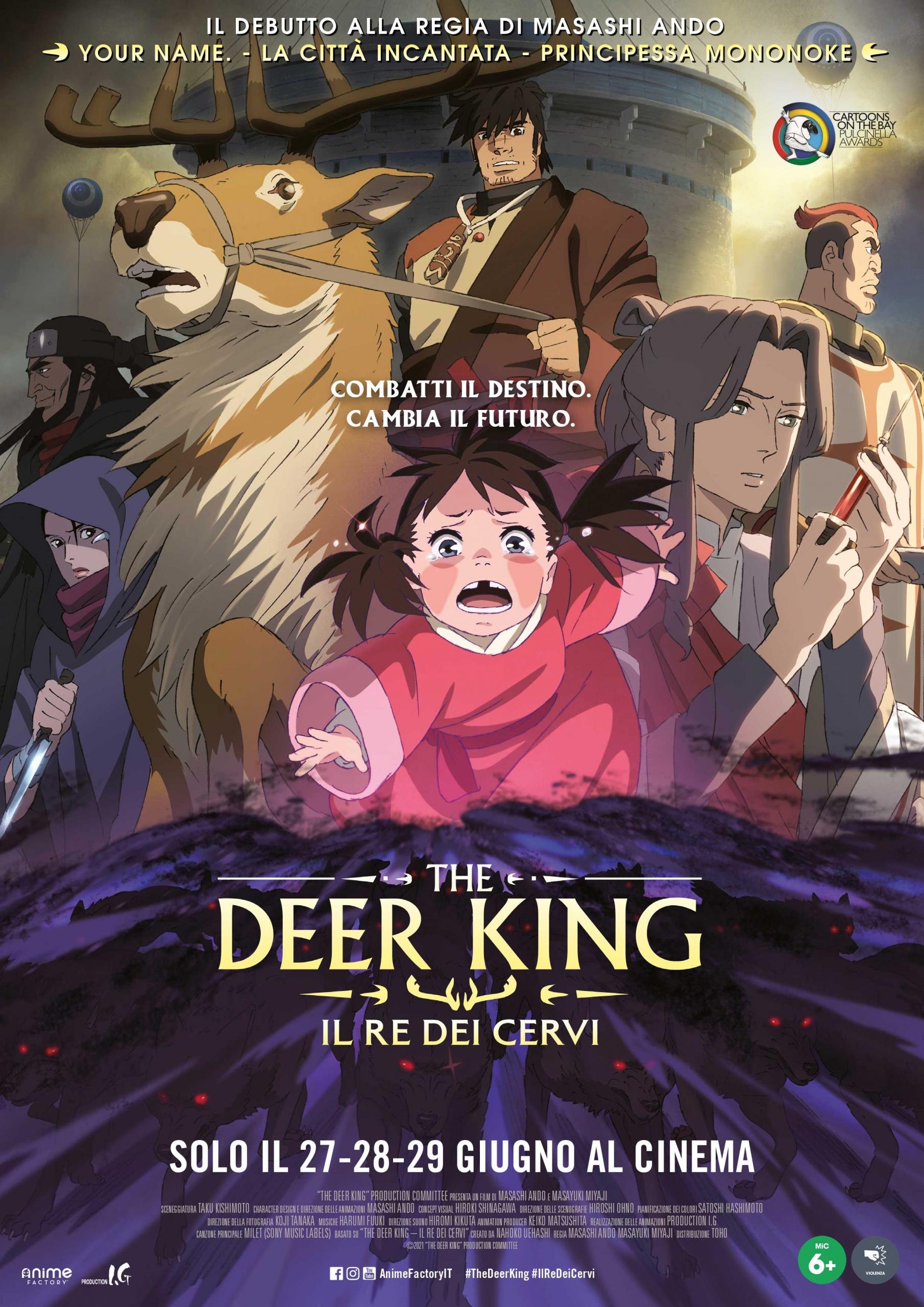 the deer king il re dei cervi