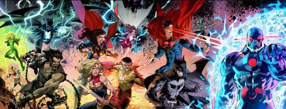 Variant cover di DCeased: War of the Undead Gods 1-4 di Dan Mora, omaggio a X-Men 1 di Jim Lee