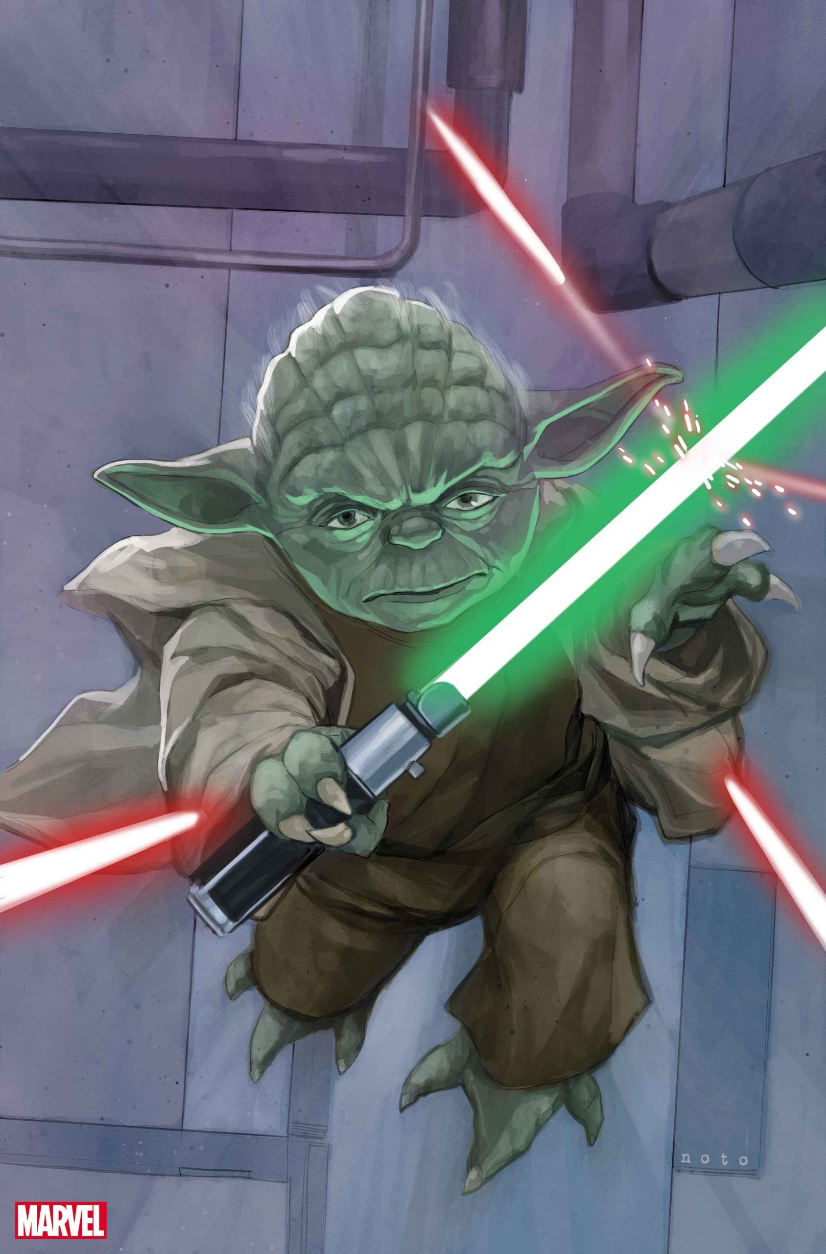 Cover di Star Wars: Yoda 1 di Phil Noto