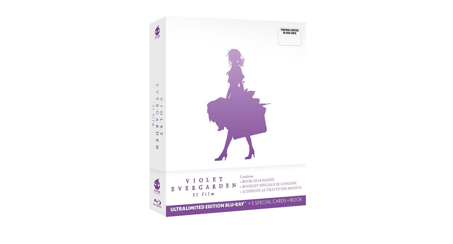 VioletEvergarden-IlFilm-FanFactory-UltralimitedEdition-Blu-ray-Book-CardsdaCollezione_DEF UNBOXING