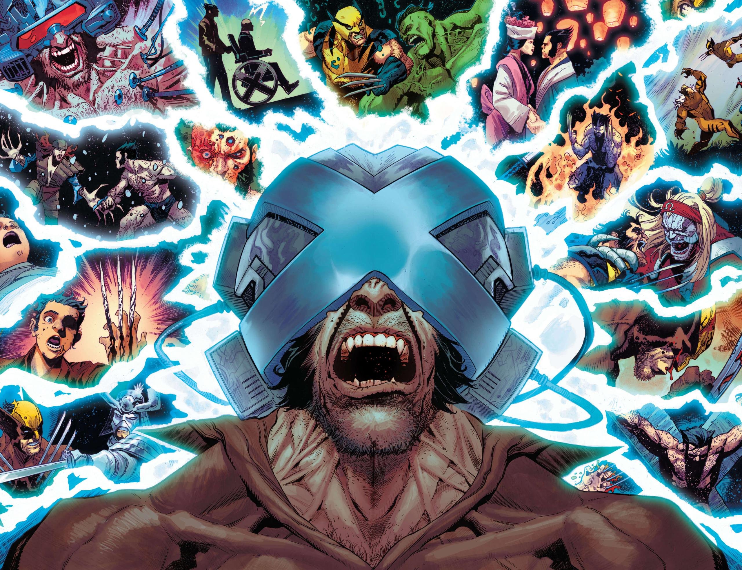 Logan proietta la sua mente nel passato in X Lives/X Deaths of Wolverine 1