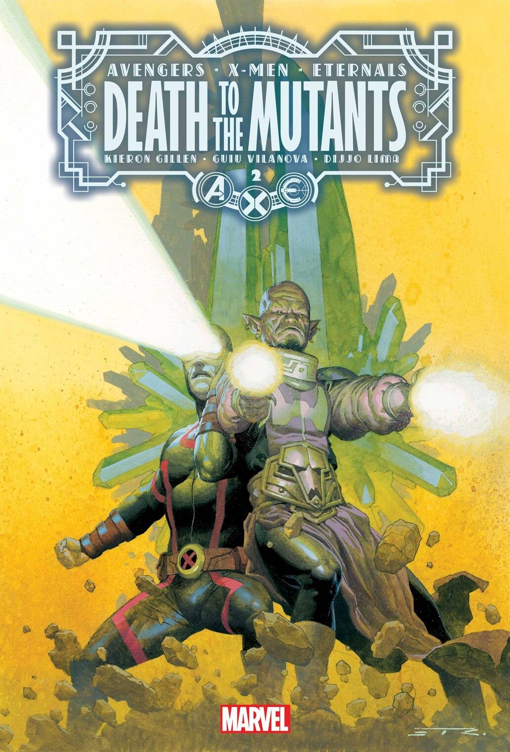 Cover di AXE: Death to the Mutants di Esad Ribic