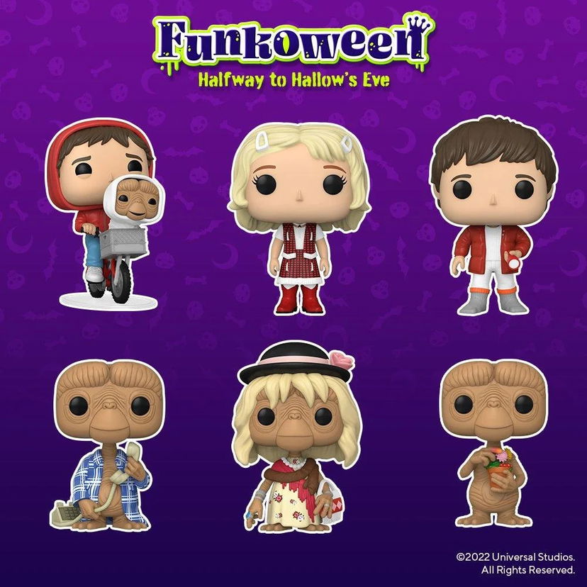 E.T.: arrivano le Funko Pop al Funkoween 2022 per il 40° anniversario preview