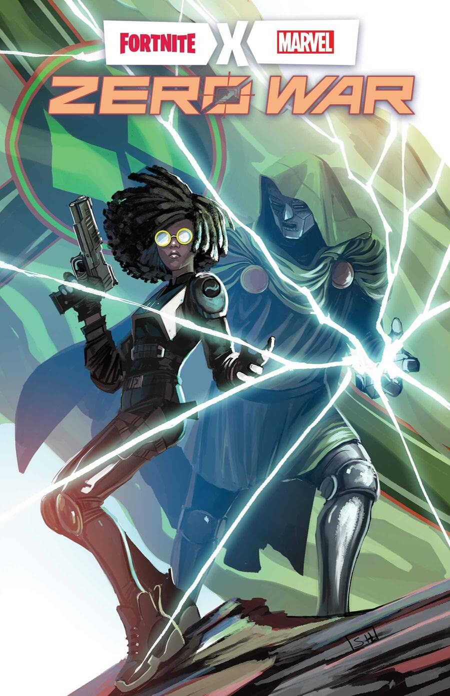 Variant cover di Fortnite X Marvel: Zero War 4 di Stephanie Hans