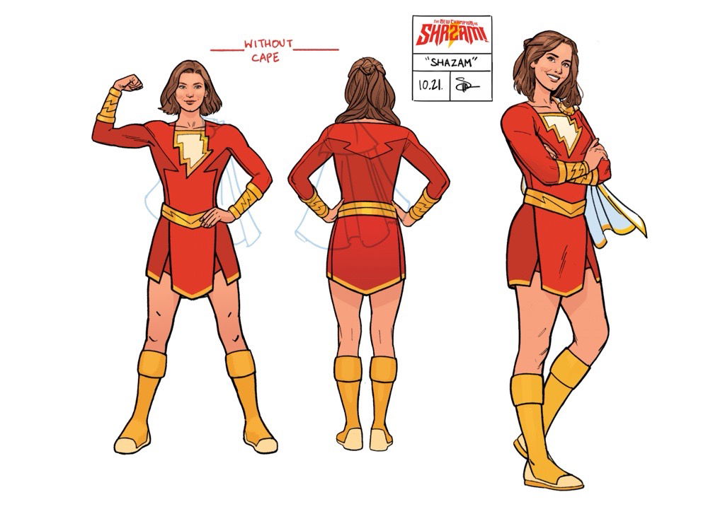 Concept design di The New Champion of Shazam!  di Evan "Doc" Shaner