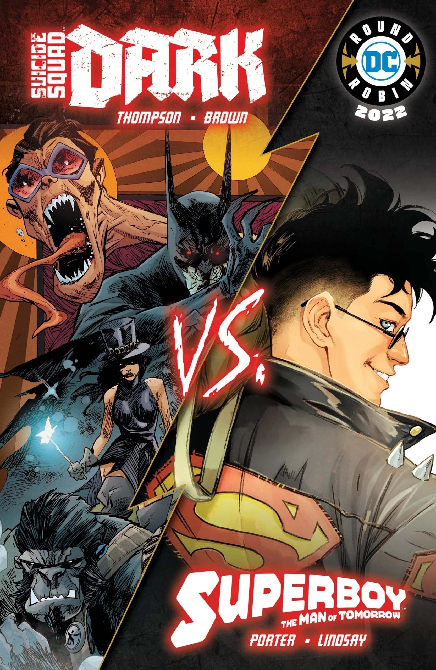 Suicide Squad Dark e Superboy: The Man of Tomorrow in finale del DC Round Robin 2022