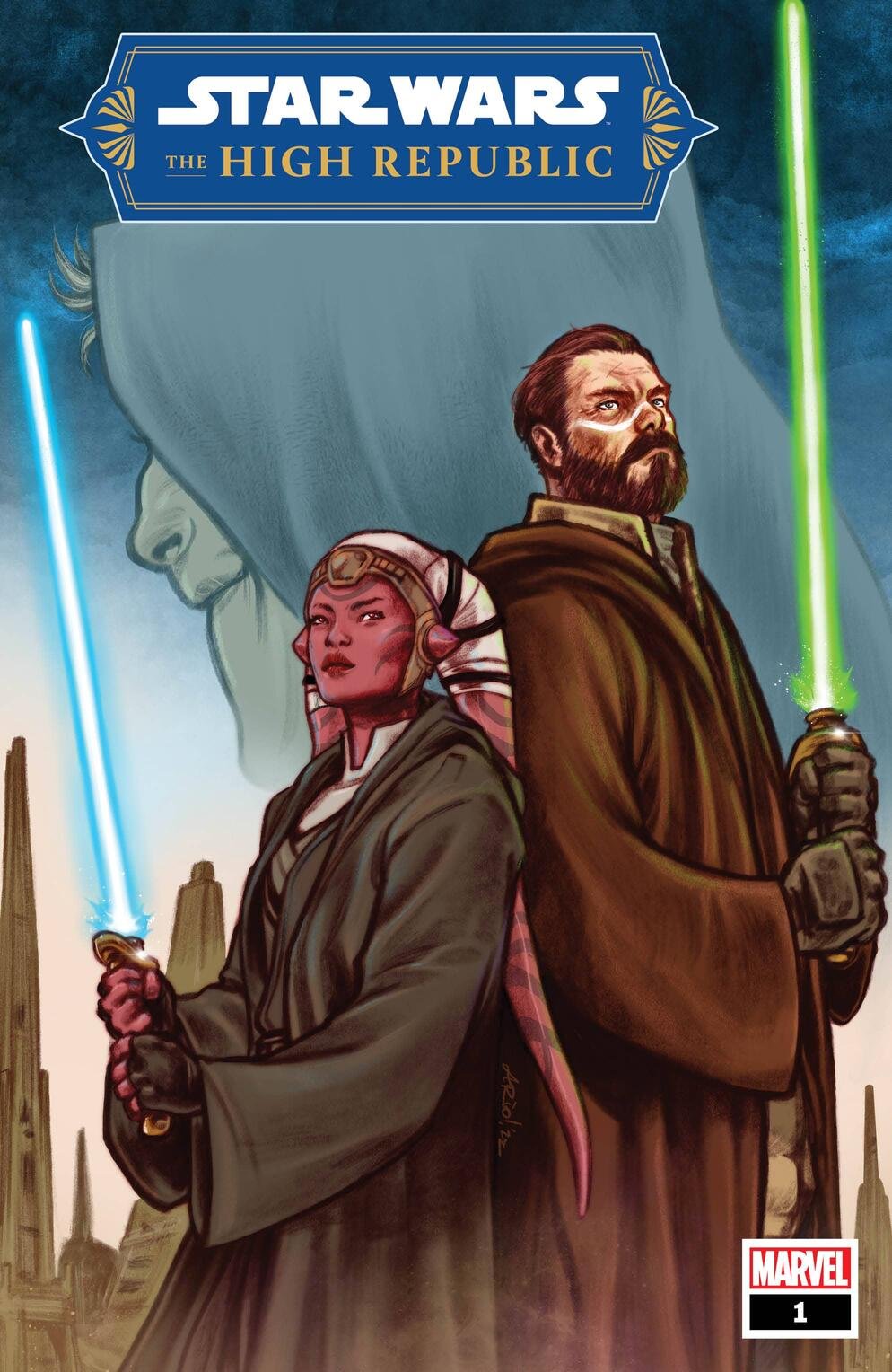 Cover di Star Wars: The High Republic 1 di Ario Anindito, la nuova serie della Fase Due