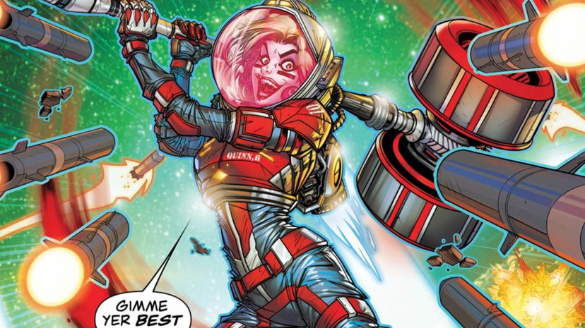 Harley Quinn nello spazio nell’evento settimanale di agosto preview