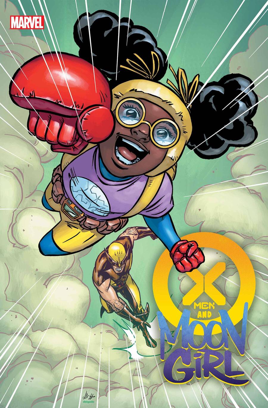 Cover di X-Men & Moon Girl di Alitha Martinez
