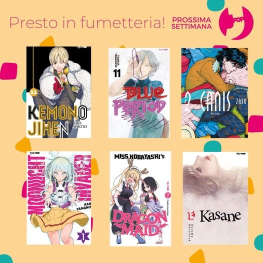 Le uscite J-POP Manga del 09 giugno 2022