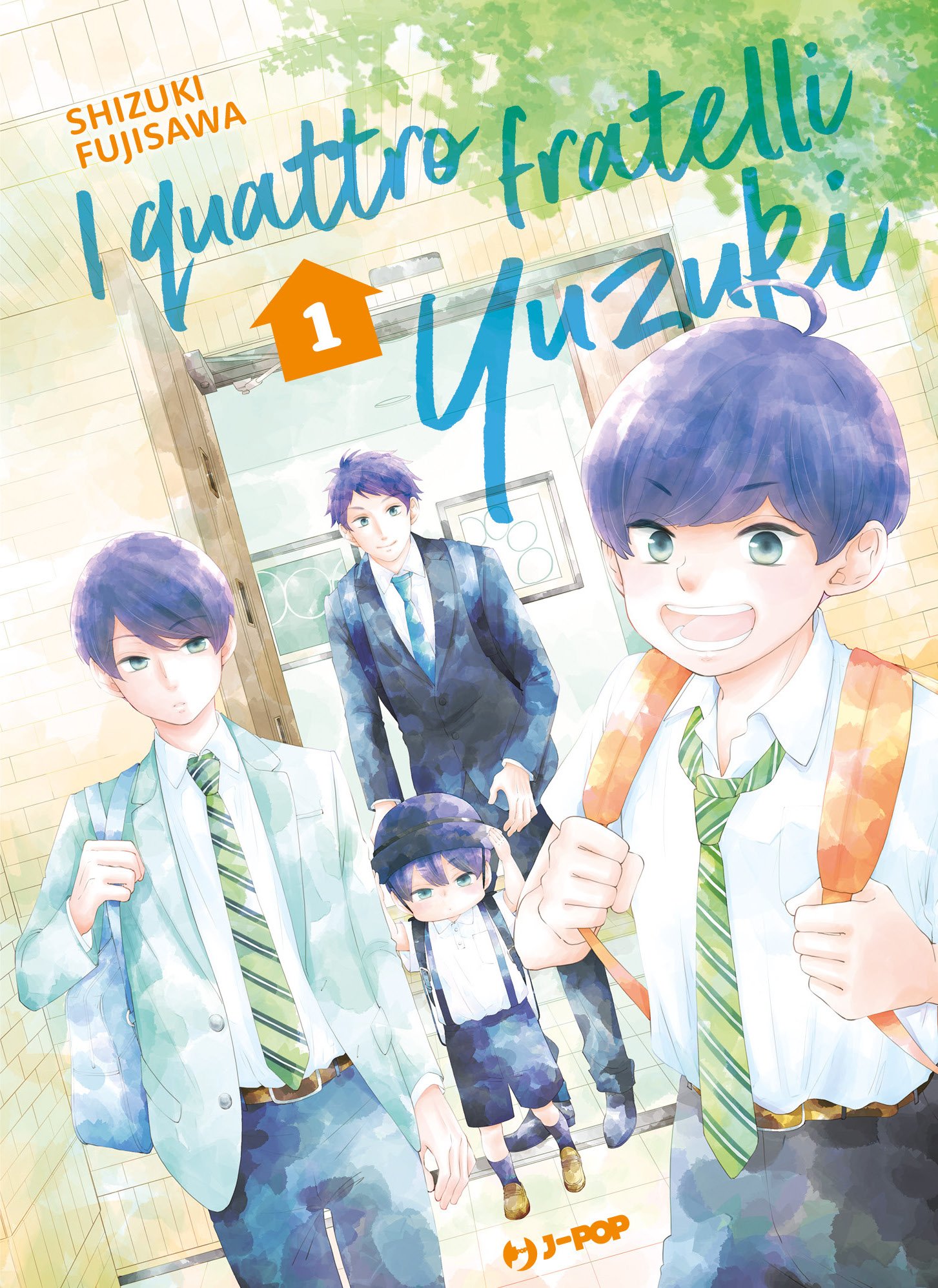 I quattro fratelli Yuzuki 1, tra le novità Edizioni BD J-Pop Manga di giugno 2022