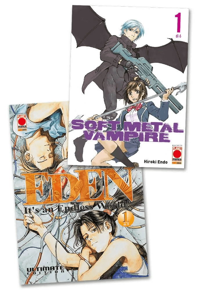 Eden Deluxe HC + Soft Metal Vampire 1, tra le uscite Planet Manga del 16 giugno 2022