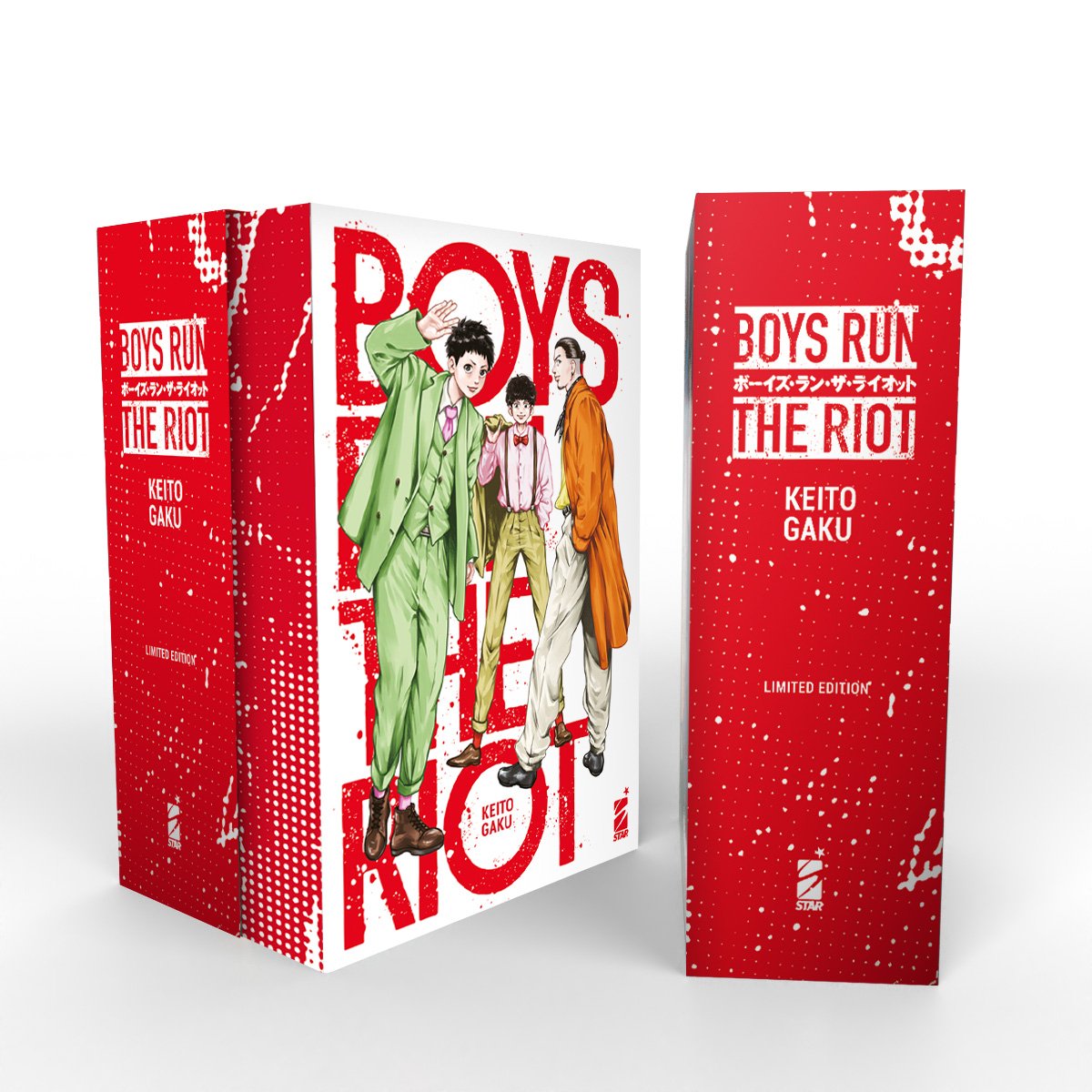 Boys Run The Riot 1 con con cofanetto, tra le uscite manga Star Comics del 15 giugno 2022