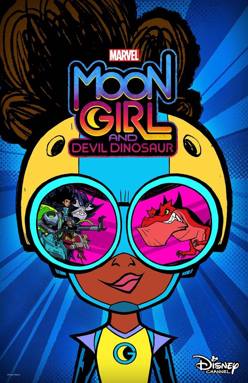 Il poster diffuso all'annuncio del cast di Moon Girl and Devil Dinosaur