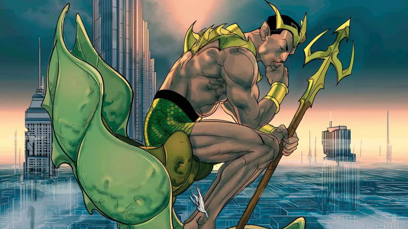 Namor, signore di un mondo invaso dai mari nella nuova miniserie Conquered Shores preview