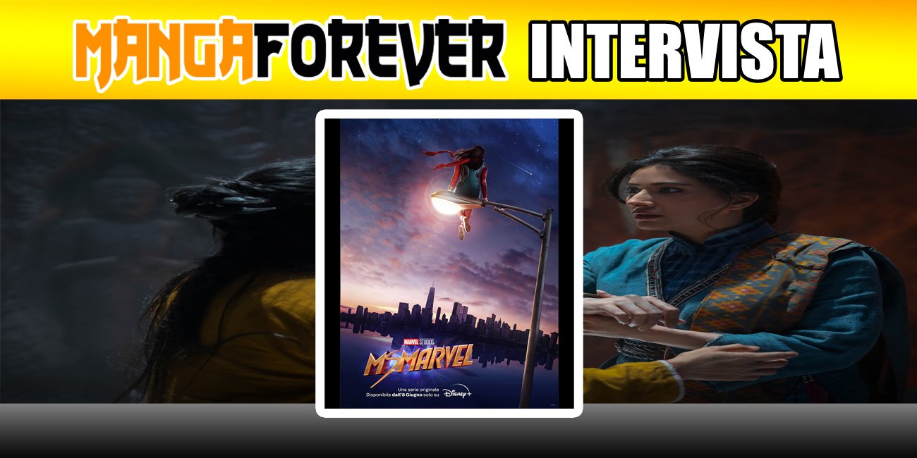 intervista Mehwish Hayat Ms Marvel MangaForever cover