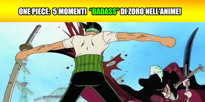 One Piece: i 5 momenti più “potenti” di Zoro nell’anime! preview