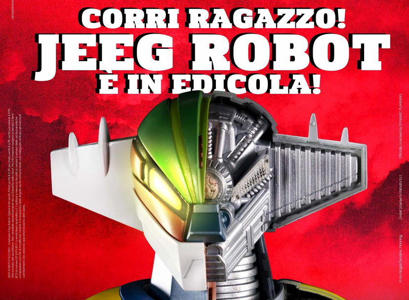 Jeeg Robot d’Acciaio: arriva in edicola il modellino da costruire con la Gazzetta dello Sport! preview