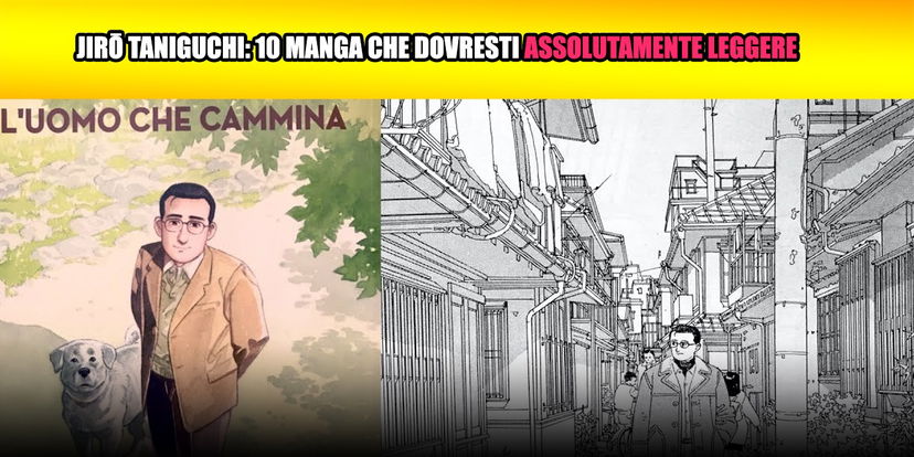 Jirō Taniguchi: 10 manga da leggere preview