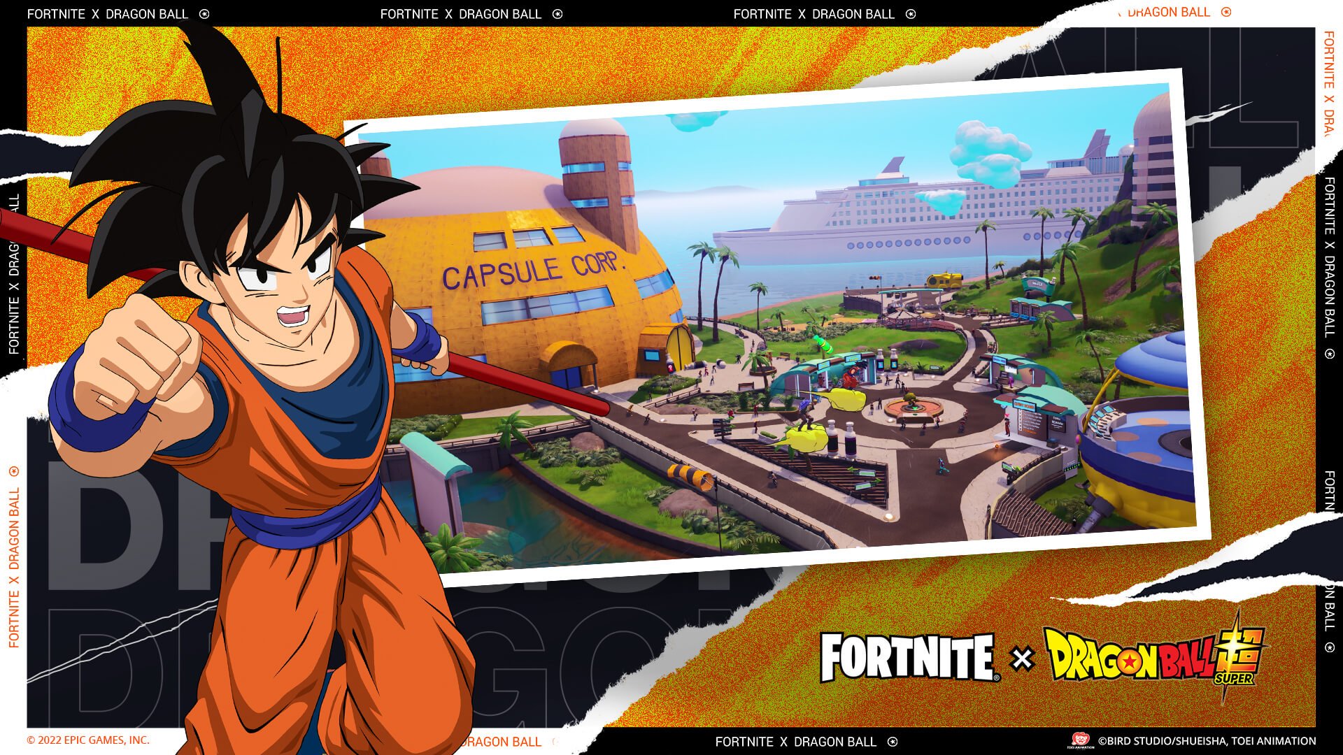 Dragon Ball: Goku danza nelle nuove clip per festeggiare il tanto atteso crossover con Fortnite