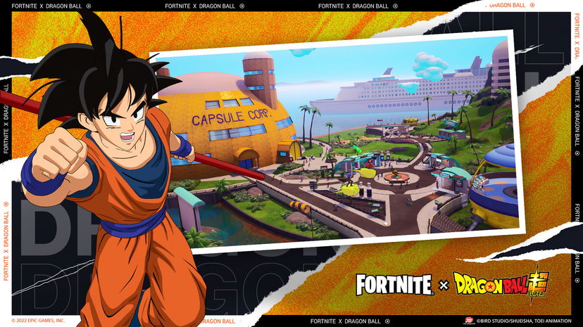 Dragon Ball: Goku balla nelle nuove clip per festeggiare il crossover con Fortnite preview