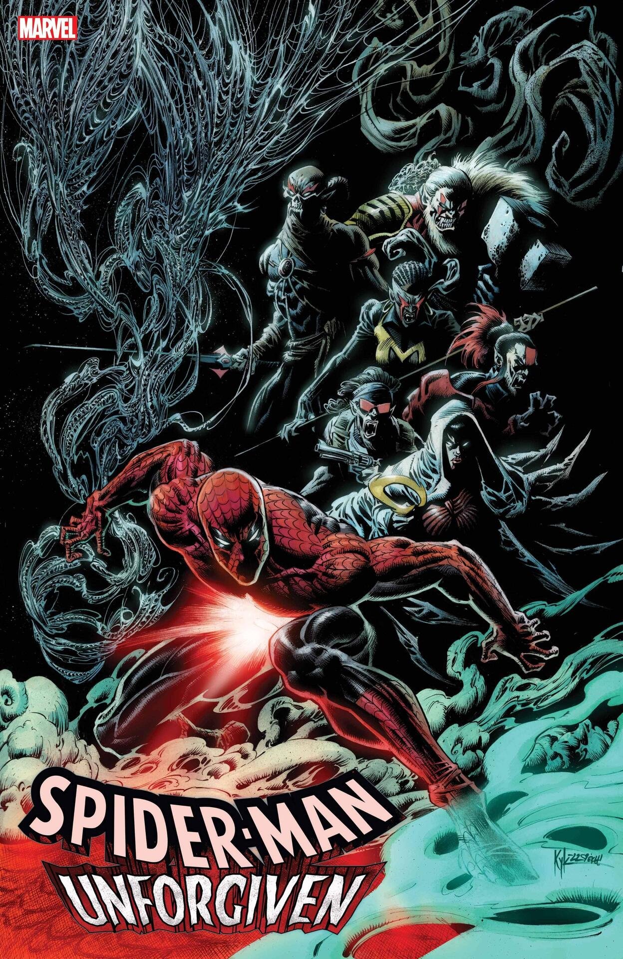 Cover di Spider-Man: Unforgiven di Kyle Hotz