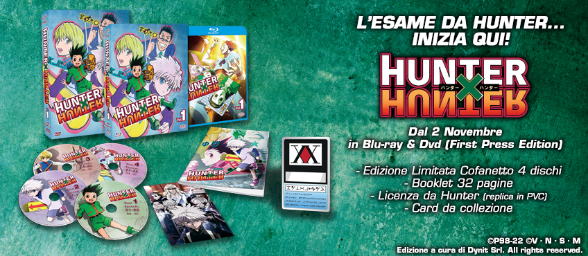 Hunter x Hunter: Dynit annuncia una nuova versione Home Video dell’anime article-post