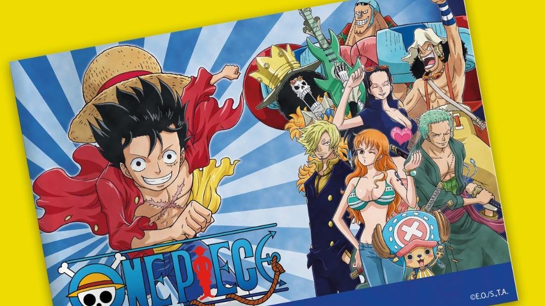 One Piece: arriva la cartella filatelica di Poste Italiane al Lucca Comics&Games